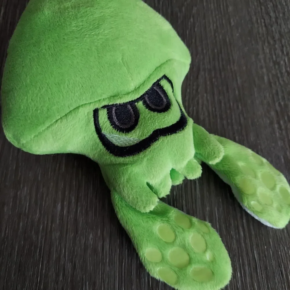 World of Nintendo - SPLATOON Green Squid Plush Toy